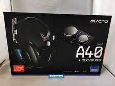 Logicool G ASTRO Gaming A40 gaming head set + amplificatore mix MixAmp Pro TR nuovo