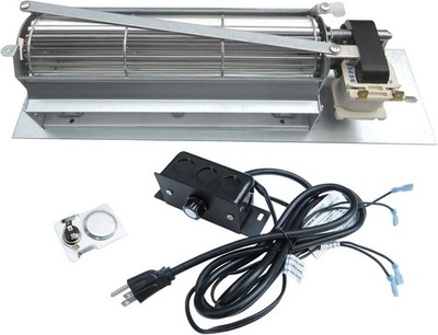 Universal DN115 FK24 Fireplace Blower Kit - Silent Operation & High Efficiency