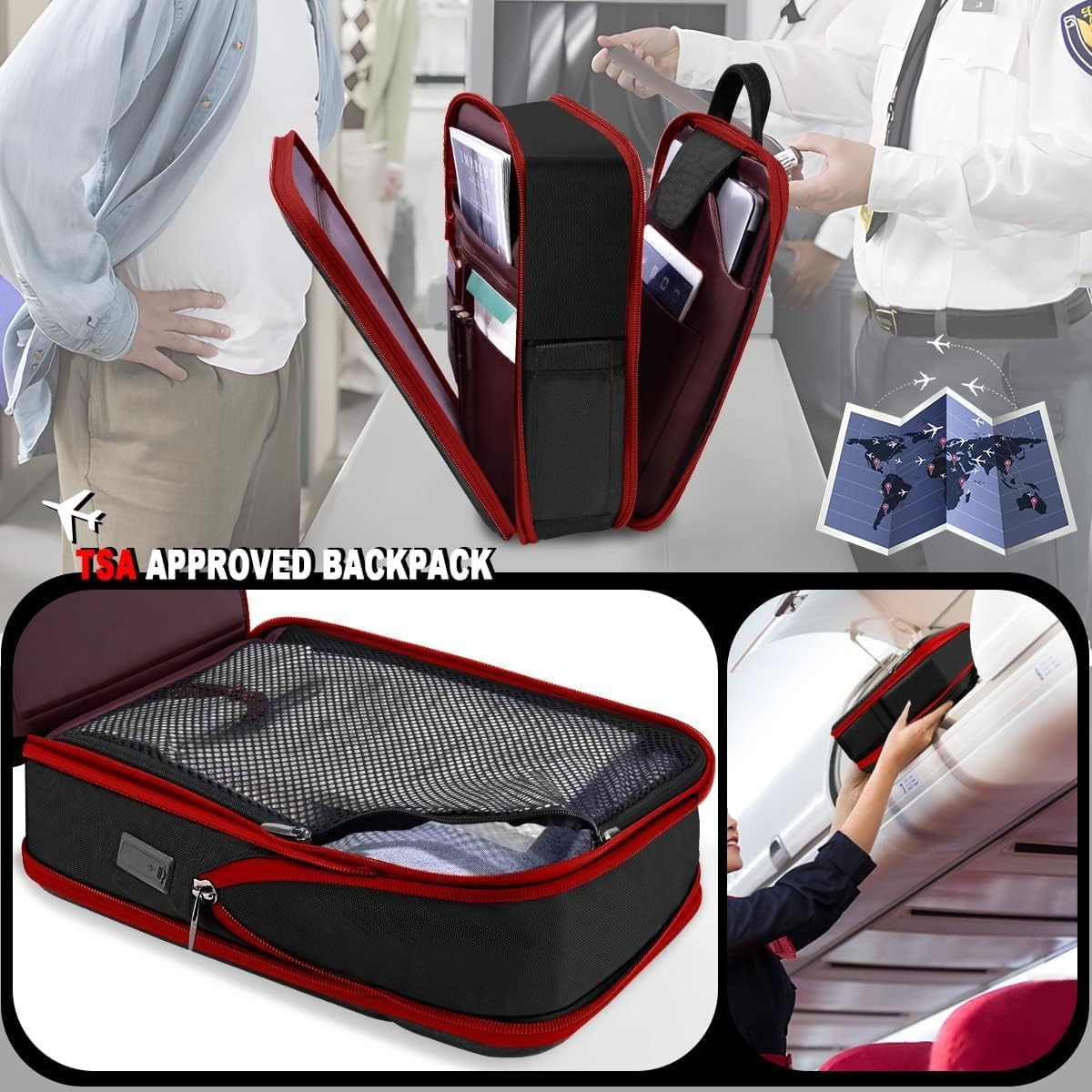 Protective Laptop Backpack, Expandable Computer B… - image 6