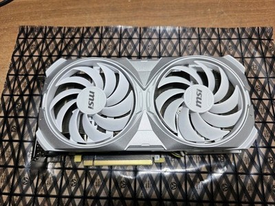 MSI NVIDIA GeForce RTX 4070 Ti Ventus 2x 12GB GDDR6X Graphics Card - White