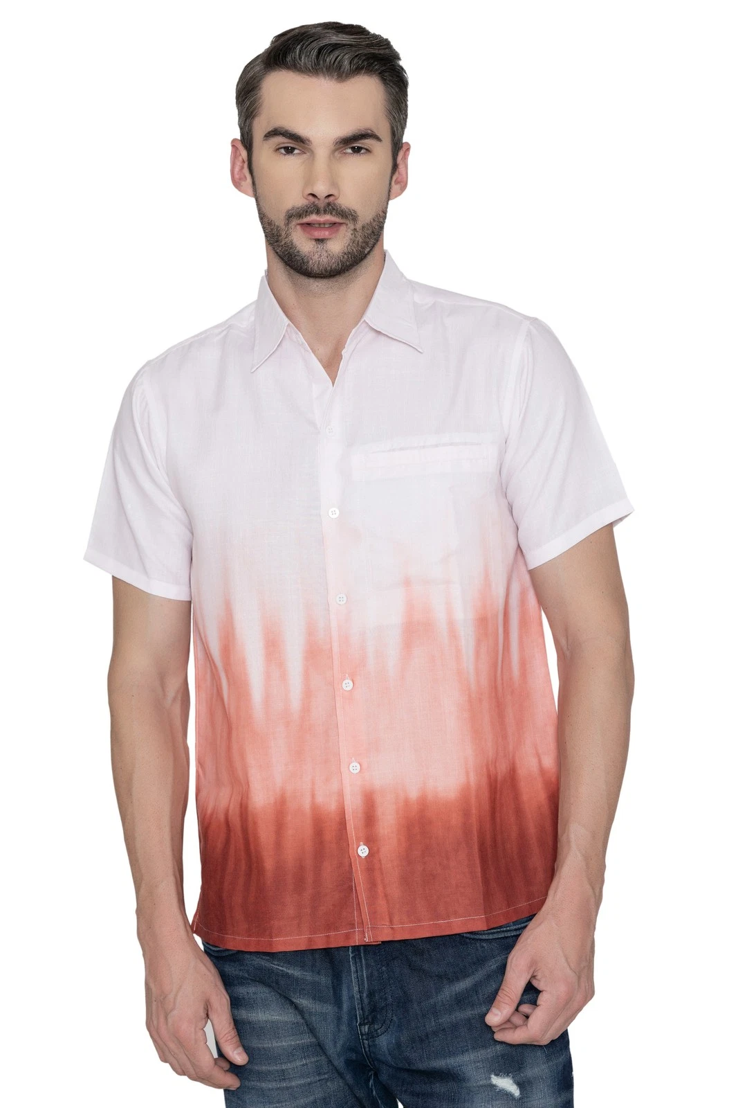 HAPPY BAY Mens Hawaiian Shirts Short Sleeve Button Down Shirt Men's Casual