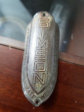 Steuerkopfschild Simson Werk Suhl gebraucht