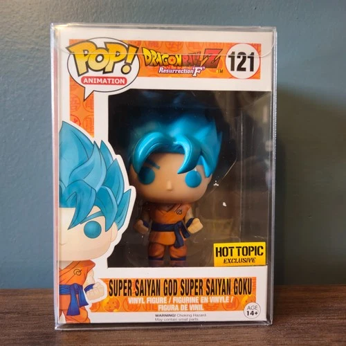 Funko Pop! Vinyl: Dragon Ball - Goku (Super Saiyan God Super Saiyan) - Hot Topic