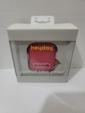 New heyday Earbud Case Cover for Airpods Gen1 2, Target Red Hot Pink