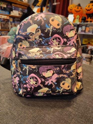 Backpack Funko Loungefly Marvel X-Men Black Light Wolverine Magneto Gambit Bag