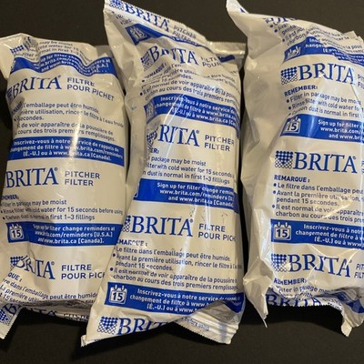 Lot Of 3 Brita Water Filters Pitcher Replacement, New Sealed, Labor Day Special