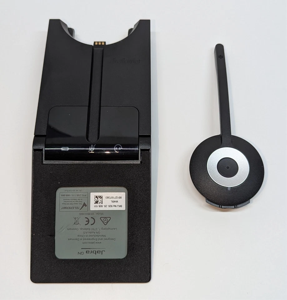 Jabra Pro 920, EMEA, Headset mit Ladestation, 920-25-508-101, 5706991013566. - Bild 3 von 4