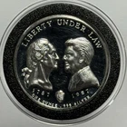 1987 Washington Reagan U.S. Bicentennial Coin 1 Troy Oz .999 Fine Silver Round