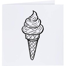 Grußkarten "Eistüte" (GC048262)