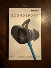 New in box BOSE SoundSport Wireless In-Ear Headphones bluetooth Earbuds Aqua