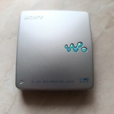 Sony MZ-EH50 HI-MD Walkman Light Blue no Extras only Player Used Working