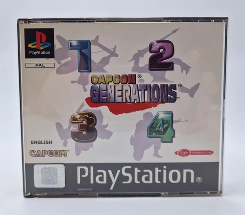 Capcom Generations - Sony Playstation 1 PS1 - Complete 2 Notices - PAL - VGC