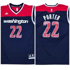 Adidas Washington Wizards Otto Porter Jr #22 NBA Basketball Jersey, Men's Small