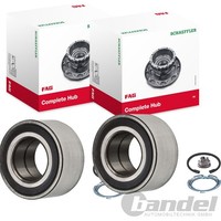 2X Fag RADLAGER-SATZ Vorne Passend FÜR Dacia Logan Sandero Lada Largus Xray