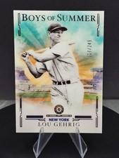 2025 Panini Boys Of Summer Lou Gehrig /249 N.Y. Yankees Legend #30