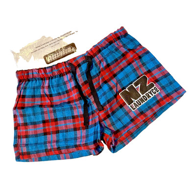 Herren Schlafanzug Shorts blau/rot Größe M (M) Loungewear Fußball Gym Herren