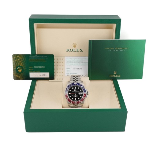 Rolex 126710BLRO GMT-Master II 