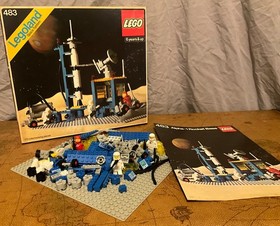 LEGO 483 Alpha-1 Rocket Base (complete) w/ original box/instructions