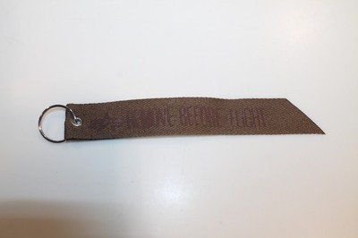 Alpha Industries RBF Remove Before Flight Jacket Tag Taupe (Brown) New