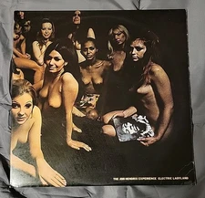 Jimi Hendrix Experience Electric Ladyland uk  Nude Banned Cover Polydor England