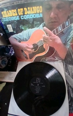 George Cordoba Shades Of Django   (VG+/VG++)   Exodus 1st Press'66 EX 303 DG