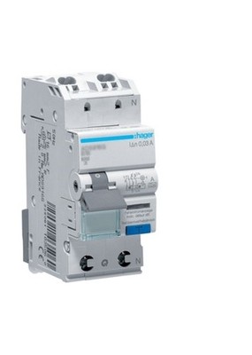 Hager ADS920D FI/LS-Schalter 1P+N 6kA B20A 0, 03A A QC&QB