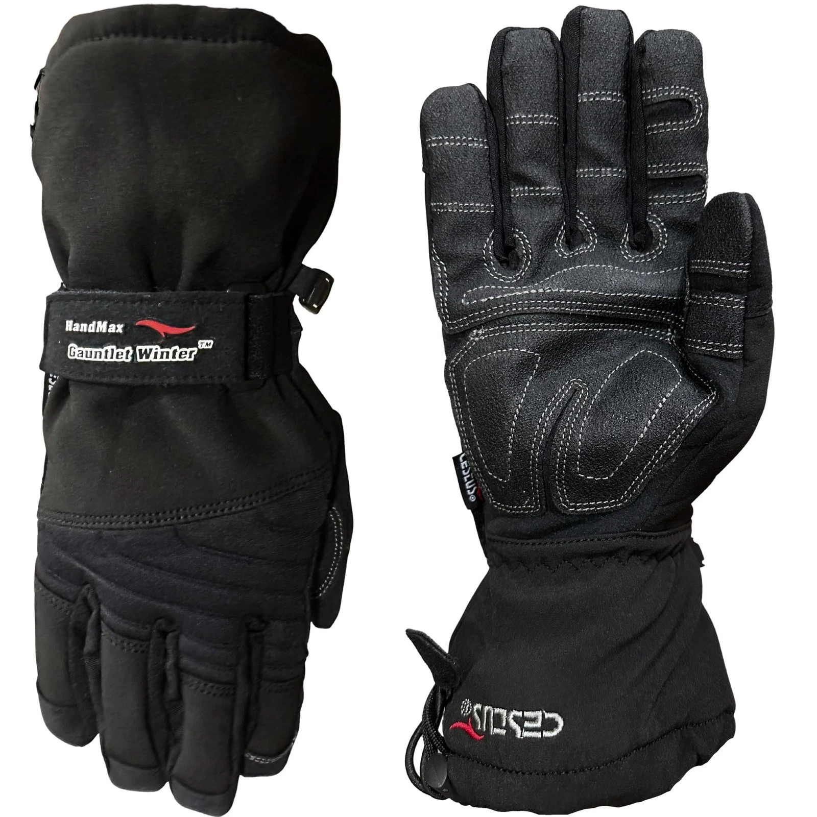 5041, Winter Work Gloves for Cold Weather, Insulated and Waterproof, Coarse G...