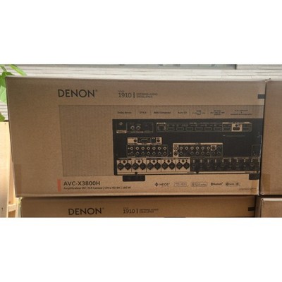 Denon AVC-X3800H 9.4CH AV Receiver 8K Dolby Atmos HEOS HDMI 220V