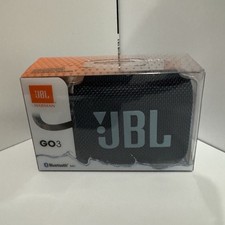 JBL GO3 Bluetooth Waterproof Dustproof Boombox Speaker Black