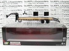 2025 SURPLUSgoodies Exclusive: Greenlight 1:64 Black GOOSENECK TRAILER 51651