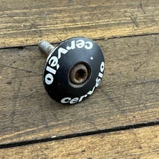 Cervelo Headset Cap 1 1/8 in Threadless Top Nut Alloy Road Bike  Road B Black