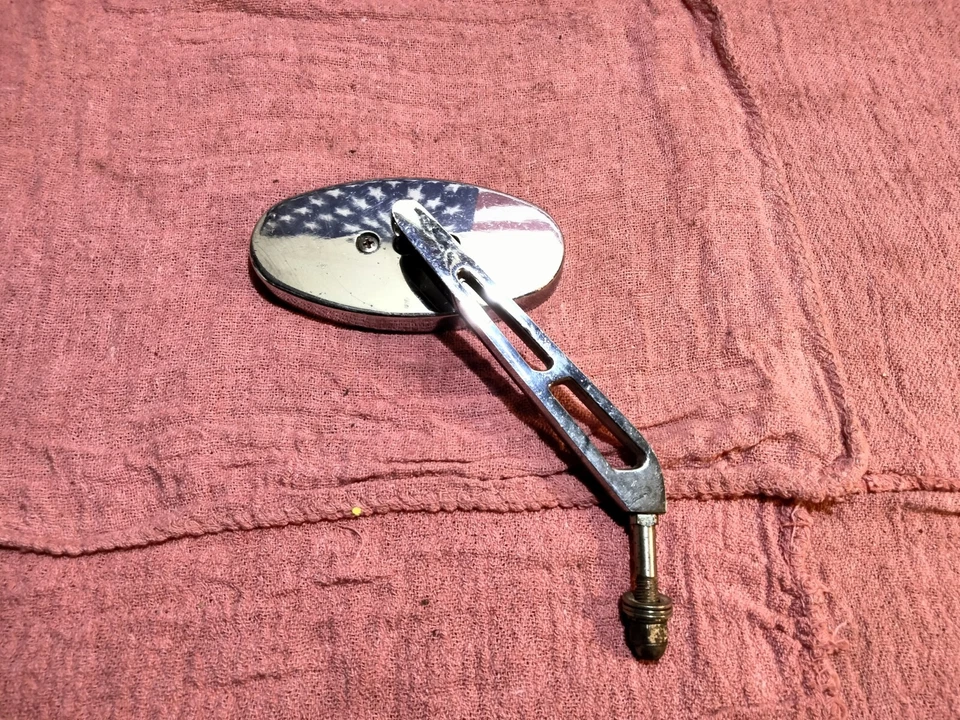 Harley-Davidson Arlen Ness Stealth espejo ovalado lado derecho picadora FXD XLH FXE FL Foto 3 de 4