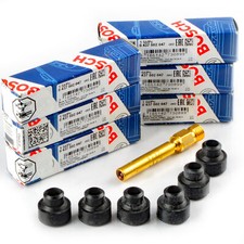 6x BOSCH 0437502047 Einspritzdüse Halter Set für FERRARI MERCEDES 123 124 190 E