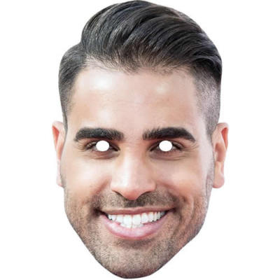 Dr. Raj Singh Promi Karte Gesichtsmaske - Ready To Wear - Kostüm