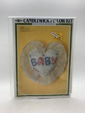 Candlewick Pillow Kit SA07 Baby Heart Pillow 7" x 7" 1983 Vintage Unopened USA