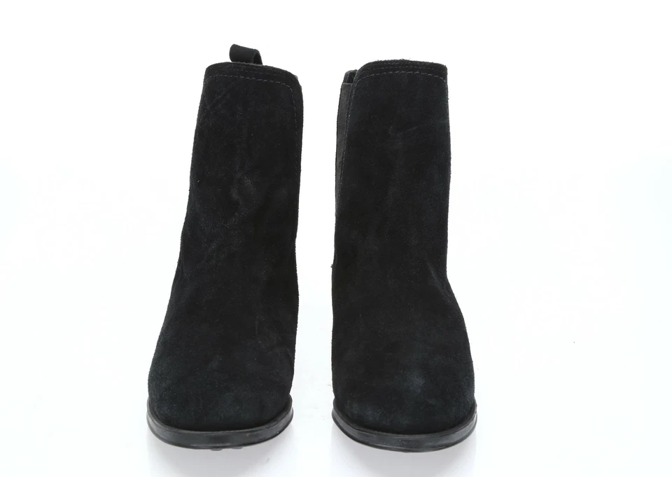 Mujer Andre Assous Odalys Negro Gamuza Pull On Botas Cortas Talla. 38 M Foto 4 de 4