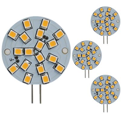 Diodesy 4PK G4 LED Disc Replacement Bulb, 2.8W, 25W , 3000K, 280LM, CRI80