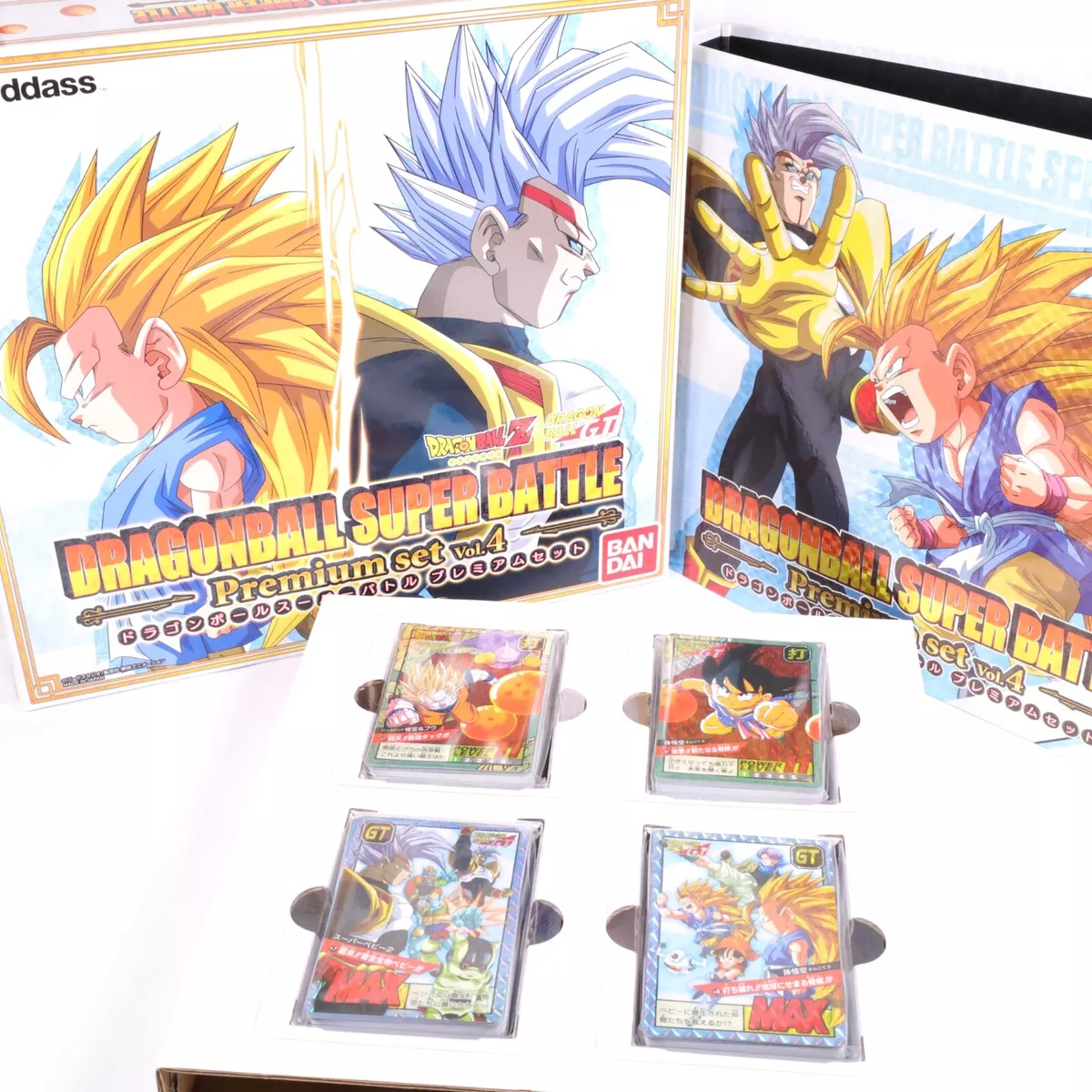 Authentic Bandai Dragon Ball Carddass Box Premium Set Vol.4 Super Battle  Card