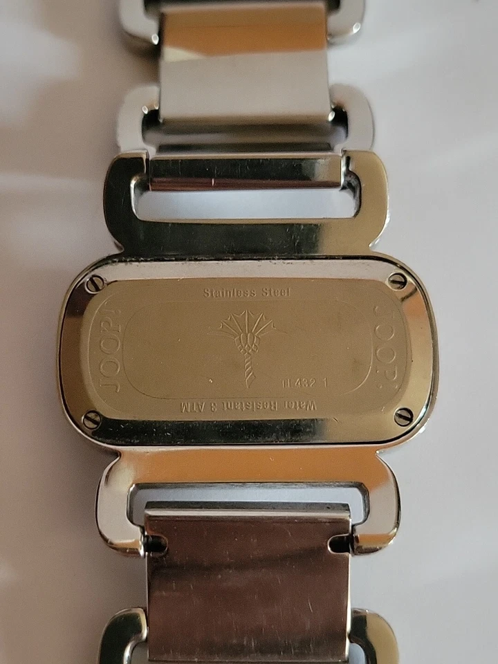 JOOP! Womans Silver tone Watch With Fresh Battery 6.25" Wrist Fresh Battery - Image 4 of 4