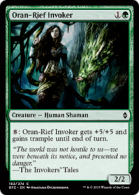 ORAN-RIEF INVOKER X 4 N/M- BATTLE FOR ZENDIKAR MAGIC THE GATHERING