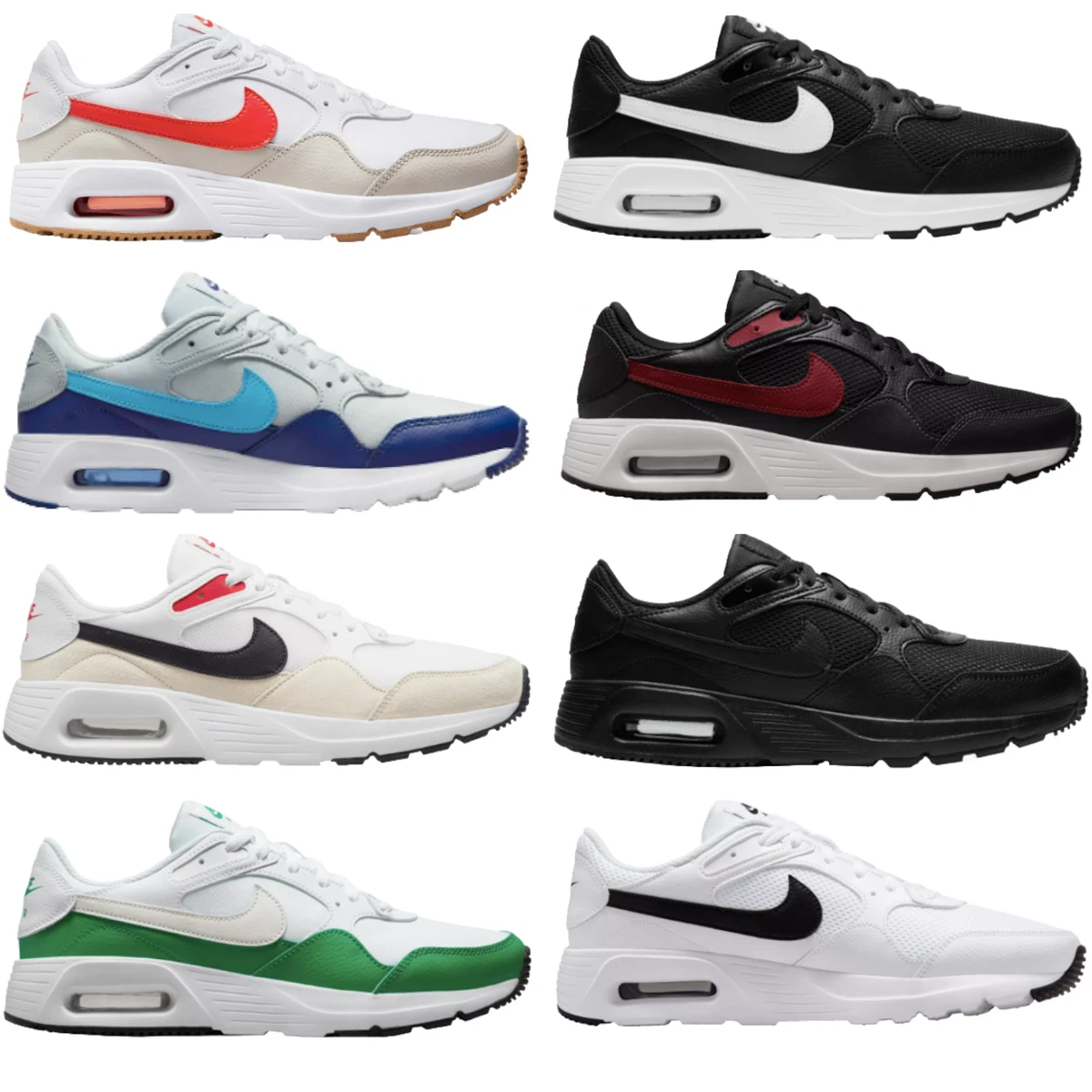 Zapatillas negras para hombre Nike Air Max SC online en MEGACALZADO