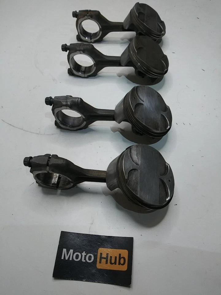 04-07 Honda CBR1000RR 2007 PISTONES BIELAS BIELA Foto 2 de 4