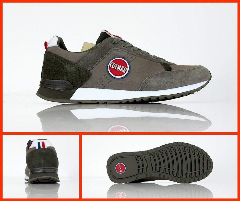 colmar Originale Herrenschuhe Travis Farben 009 Farbe grün Militär Sommer 2018 colmar Originale Herrenschuhe Travis Farben 009 Farbe grün Militär Sommer 2018