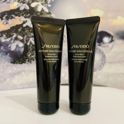 30%OFF! Shiseido Future Solution LX Extra Rich Cleansing Foam  15mLX2  ''P/FREE!