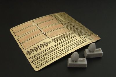 Brengun Models 1/144 AVRO LANCASTER FLAP SET Resin & Photo Etch Update Set