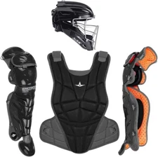 All-Star AFX Fastpitch Catcher's Kit CKW-AFX, Softball, Black, Small
