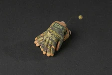 Type F ARMSHEAD 1/6th Seal Delta Alpha Stretch Cloth Gloves Model for 12" Doll