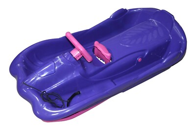 AlpenGaudi Alpenspace Lenkrodel Purple Bob Lenkrad Lenkbob Schlitten Rodel Neu