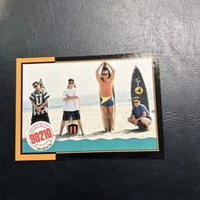 B34 Beverly Hills 90210 Topps 1991 #75 Surfing Steve David Brandon Dylan