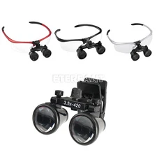ETERFANT 3.5X Dental Medical HD/Optical/with Clip Binocular Magnifier Loupes